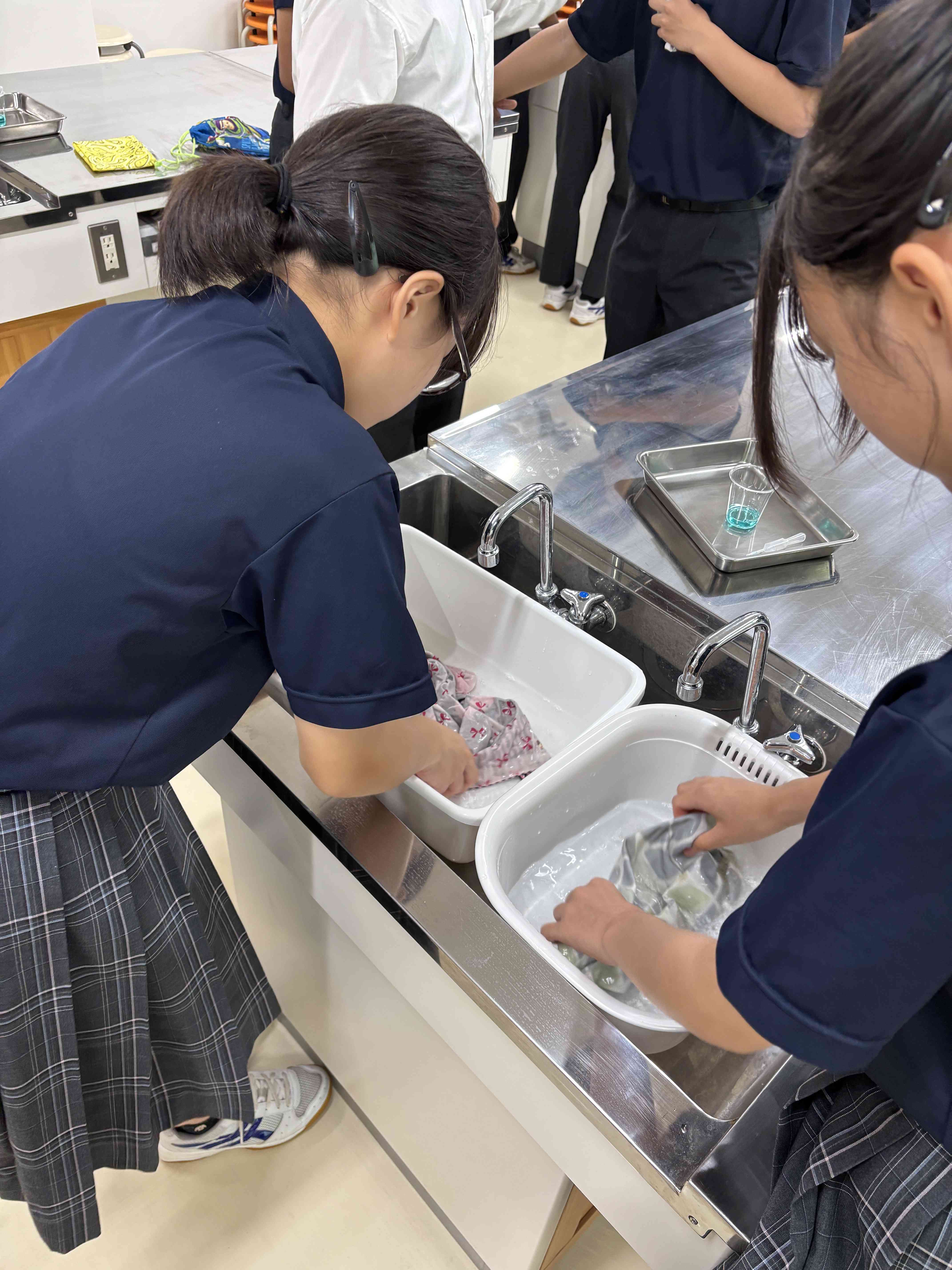 家庭科２年３