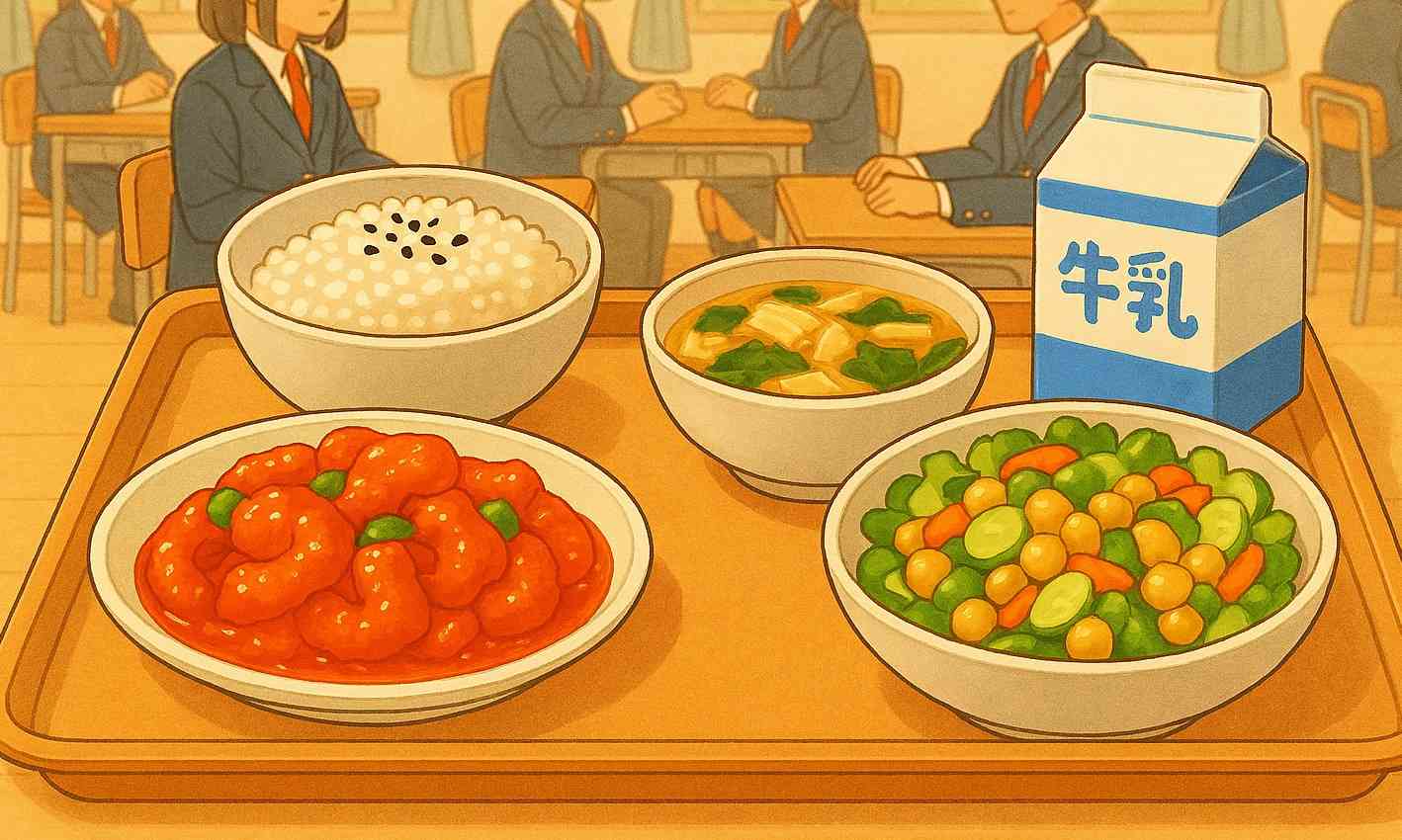 給食イラスト